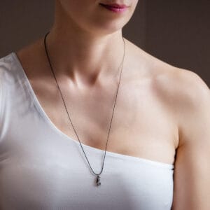 Κολιέ με ιππόκαμπο από ασήμι 925